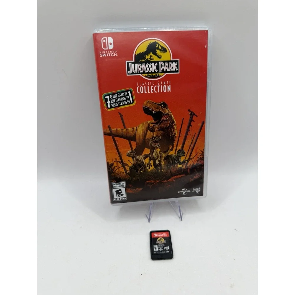 Jurassic Park Classic Games Collection for Nintendo Switch - LRG - OUT OF PRINT!